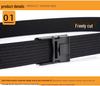 Men's Versatile Canvas Belt - Quick-Drying, Breathable Nylon, Ideal for Casual and Jeans Styles
