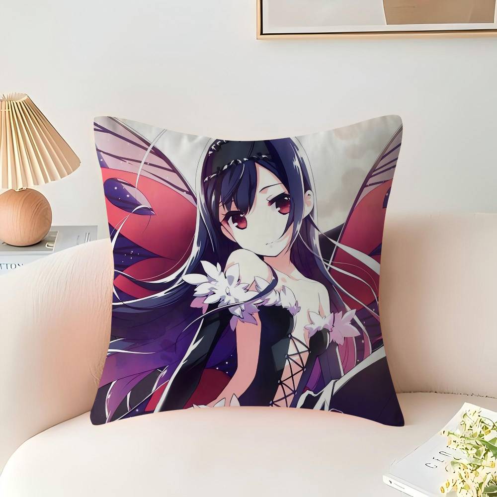 Kuroyukihime Cushion Cover Pillowcase Upholstery Sofa Throw Pillow Home Decor Pillowcas