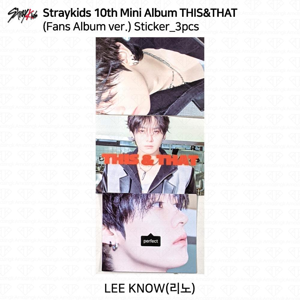 Stray Kids Il 10° Mini Album THIS&THAT Edizione Fan Album. Cartolina fotografica