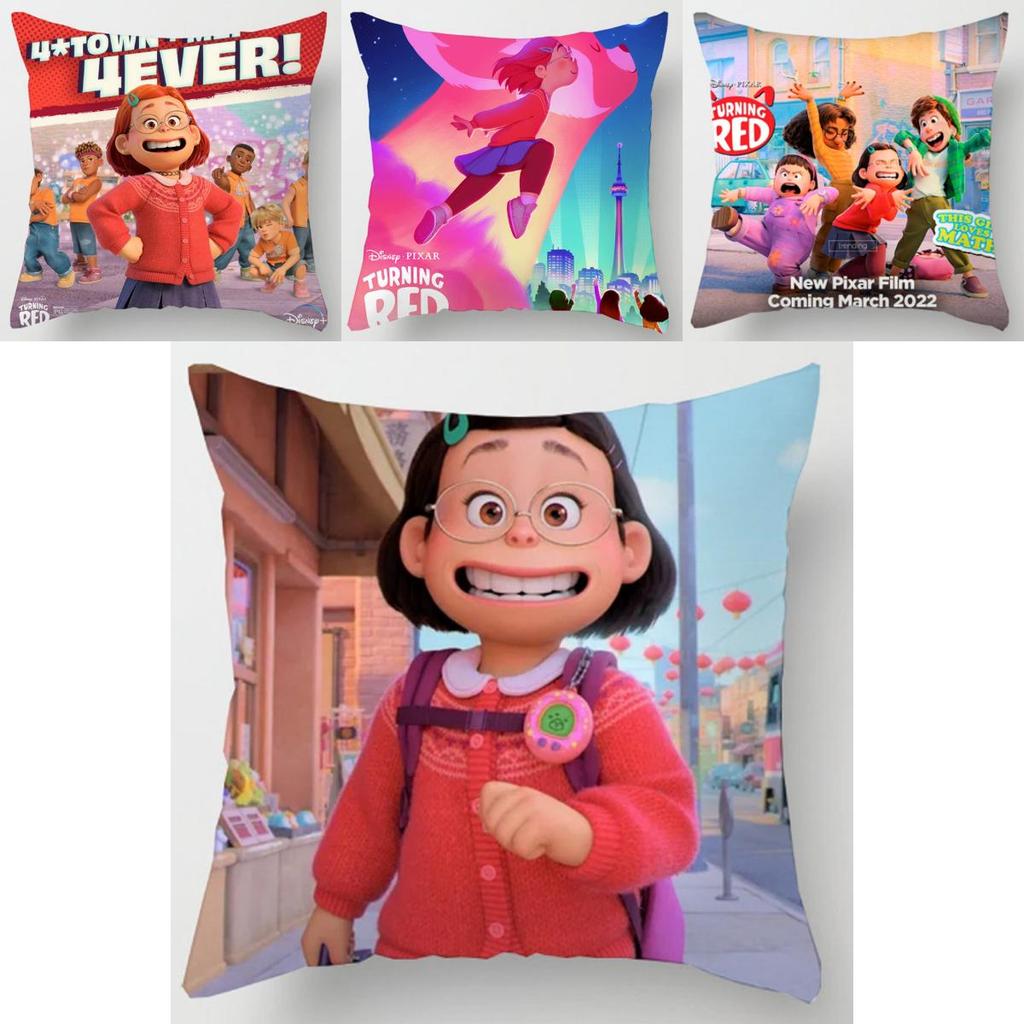 Turning Red Pillowcase Add A Cozy Touch To Your Living Space