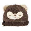 Livheart 5-Way Blanket, Warm-Up Animals, Moko the Little Bear (Total Length: Approx. 120cm), Fluffy and Convenient, 94252-32, Semi-Single