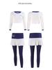 Summer Retro Long Sleeve Crop Top: European & American Streetwear Beach Swimwear
