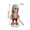 Cartoon Halloween Skeleton Figurine Statue Photography Props Resin Sculpture for