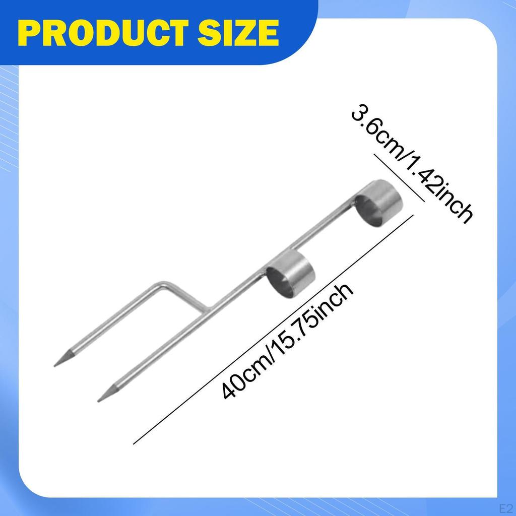 Beach Umbrella Sand Anchor Holder Inground Base,Grass Ground Stake,Metal Stand,for Park