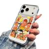 Starry Orange Star People Phone Case for iPhone 11-17 Pro Max