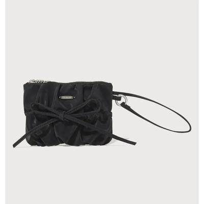 Clover Heart Ribbon Pouch B1 CO2506TC77 BK IE