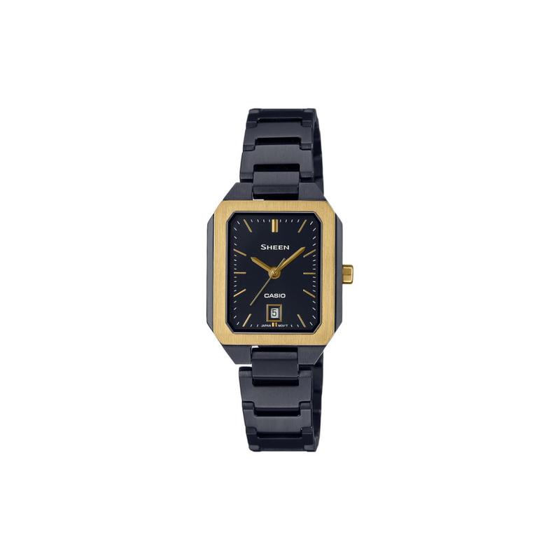 

Casio SHE4555 Galaxy Star Gift Box 50 Meters Waterproof Quartz Movement Stainless Steel Strap Japanese and Korean Watch Women’s SHE-4555GBD-1AUPRC чорний