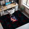 Football Club Pattern Rug, Indoor/Outdoor Mat, for Picnic, Gameroom, Bedroom, Office, Living Room, Home Decor Carpet, Birthday Gift