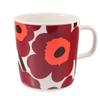 Unikko Mug 400ml (White X Burgundy X Red) 075647