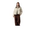 Women's Detachable Lamb Wool Collar Down Jacket TB5530332Z