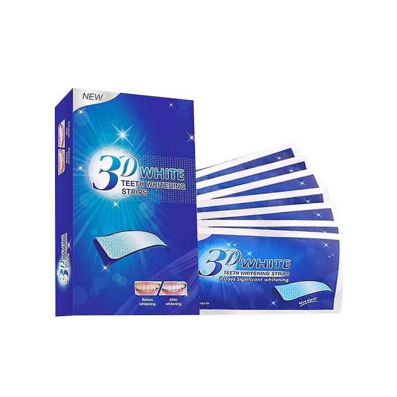 2 boxes Teeth Whitening, Yellowing And Decontamination Stickers To Keep Your Teeth White2*14 pairs
