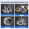 Stainless Steel Round Rainproof Vent Cap Grille Louver for Exhaust and Ventilation