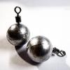 10PCS Round Ball Jig Head Deep Water Round Ball Sinkers Fishing Weights Sinkers  Deep Water