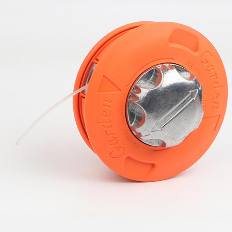 M10*1.2 Metal Automatic Grass Trimmer Head For Garden Machinery Gasoline Brush Cutter Weeder