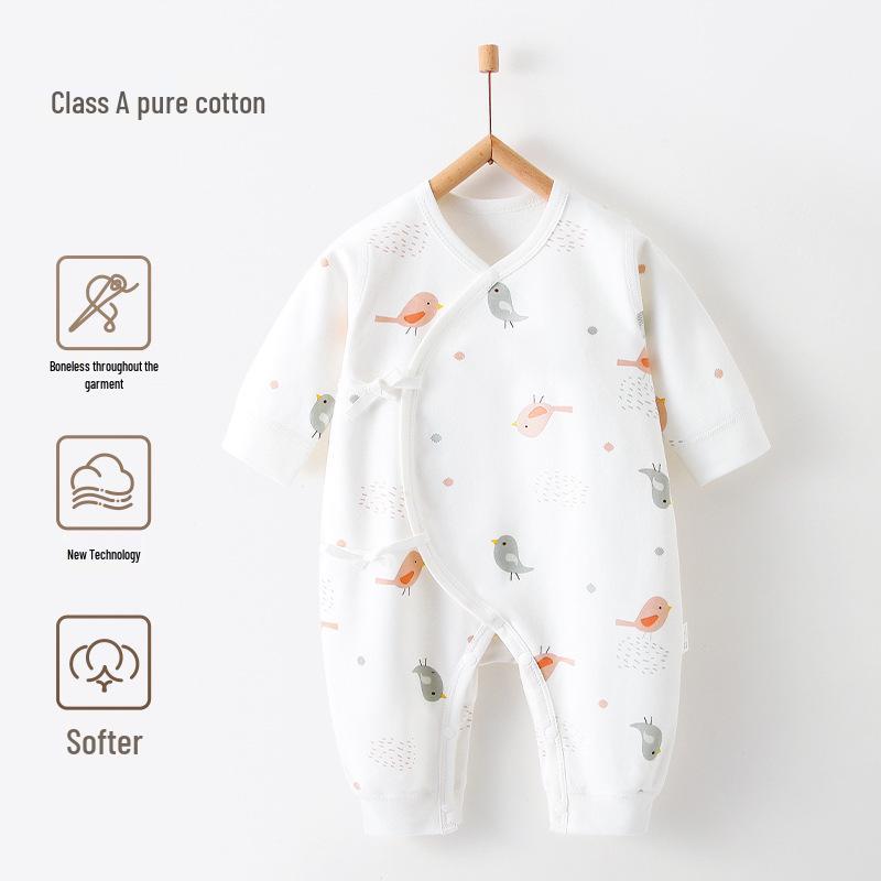 Baby-Body aus reiner Baumwolle - Mönch-Strampler für Neugeborene für alle Jahreszeiten (0-3 Monate)