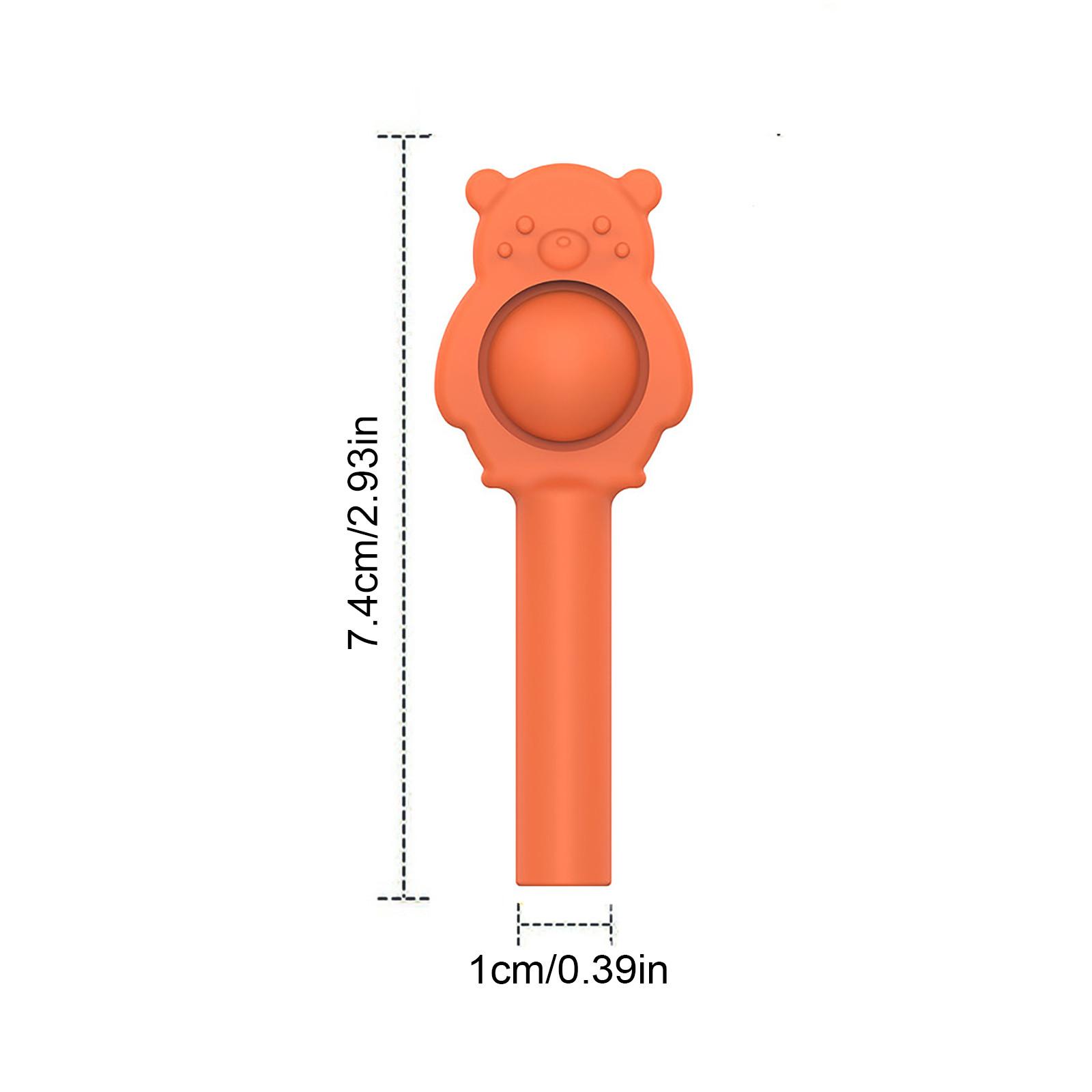 

Сенсорная декомпрессионная игрушка, пенал, сенсорный брелок, чехол для ручки, игрушка, силиконовый колпачок