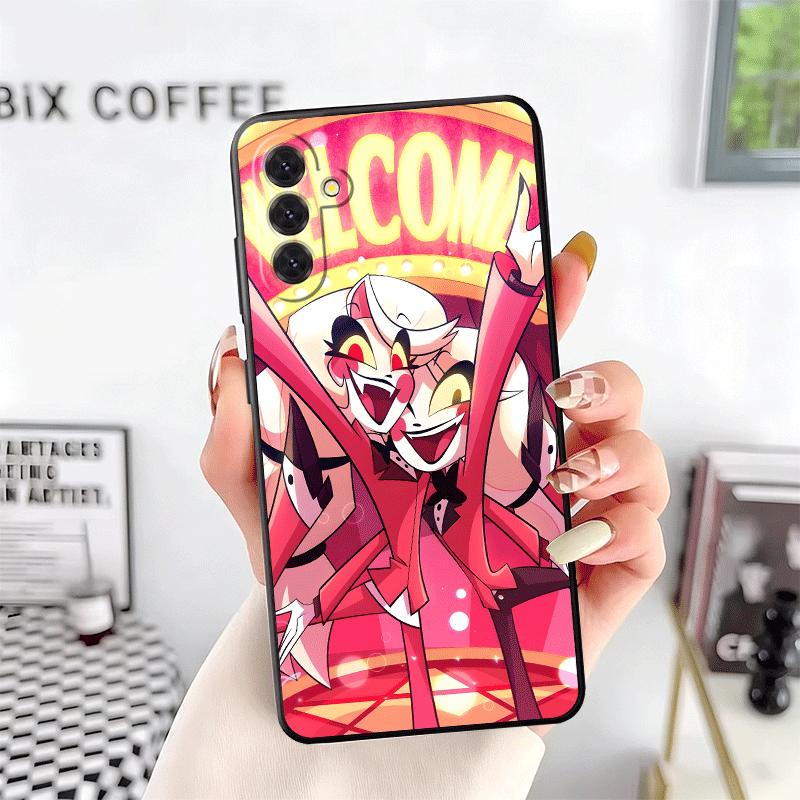 Hazbin Hotel Anime Soft Phone Case for Samsung A17 A37 A57 A16 A26 A36 A56 A15 A25 A35 A55 A14 A24 A34 A54 A13 A23 A33 A53 A52 A