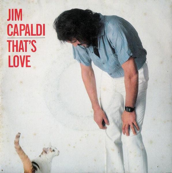7inch Record JIM CAPALDI - That's Love 2599377 WEA 1983 Italy Rock Used