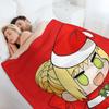 Padoru Throw Blanket Flannel Baby Bed Fashionable Cute Blankets