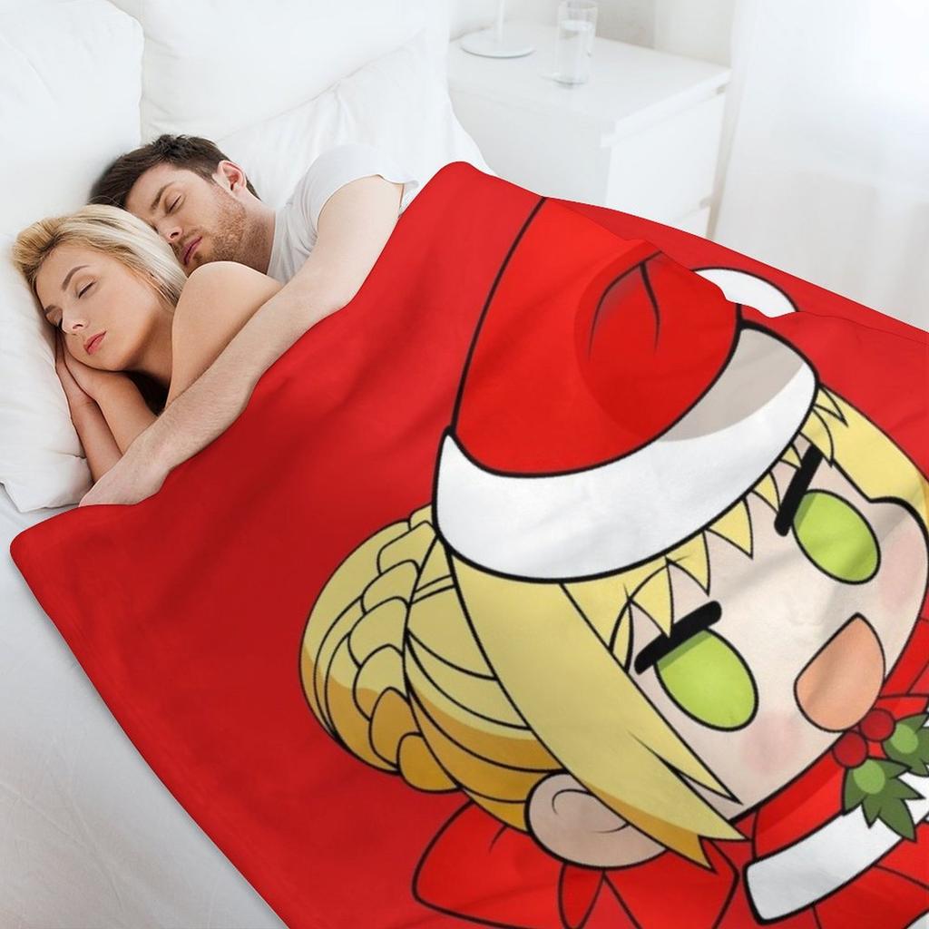 Padoru Throw Blanket Flannel Baby Bed Fashionable Cute Blankets