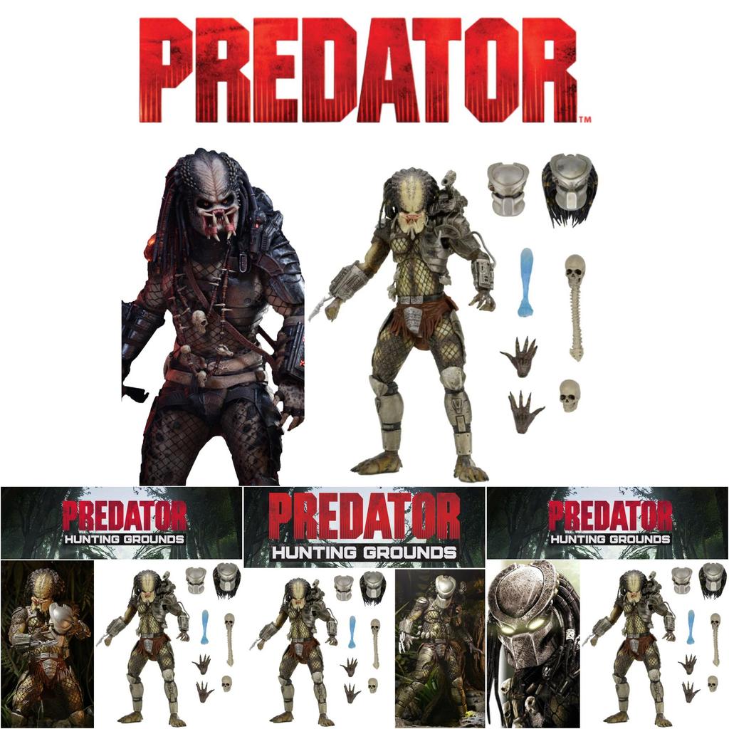 Neca P12.0 7 Deluxe 7-inch Articulated Action Figure Of Neca Predator P1 Jungle Hunter 2.0