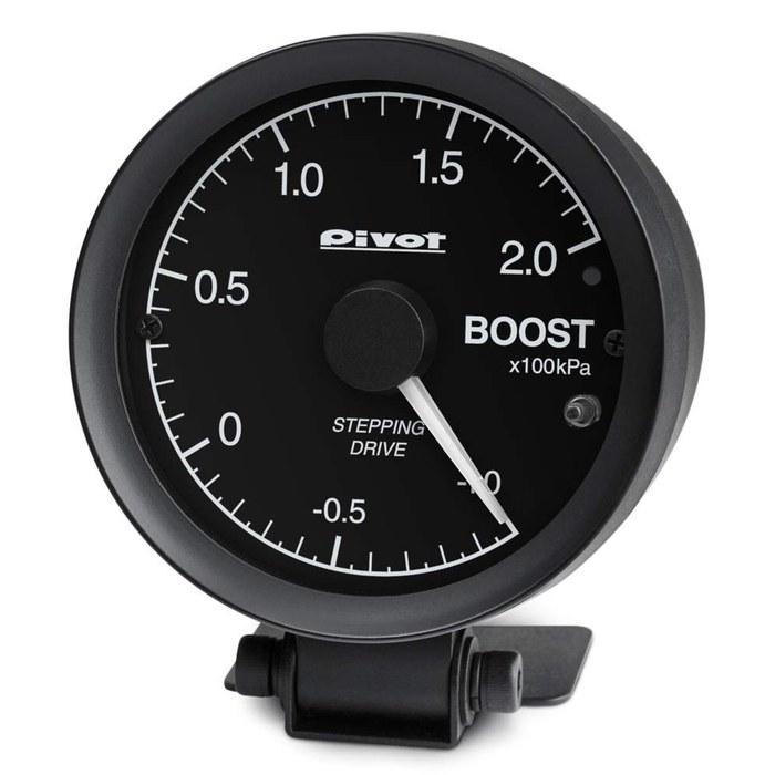 PIVOT GT GAUGE60 Water Temperature Gauge Sensor Type GSW Black 45 x 65 x 65 mm