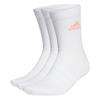 adidas Crew Socks Unisex 3 Pack White HE4994