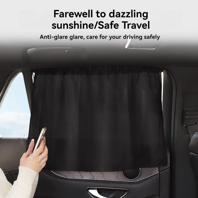 Suction Cup Curtain In The Car Window Sunshade Cover Cartoon Universal Side Window Sunshade UV Protection for Kid Baby Children