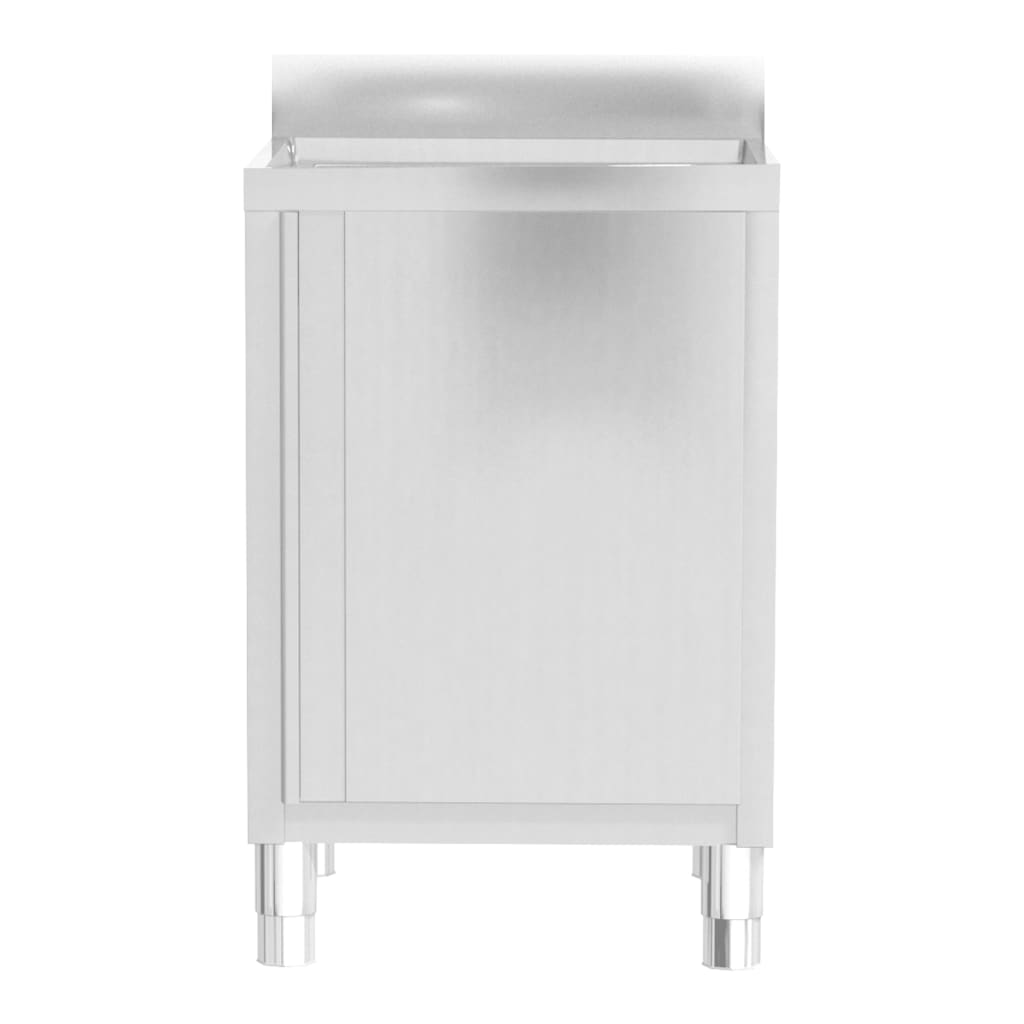 Vidaxl Gastronomic Cabinets, 3 Pcs., Stainless Steel