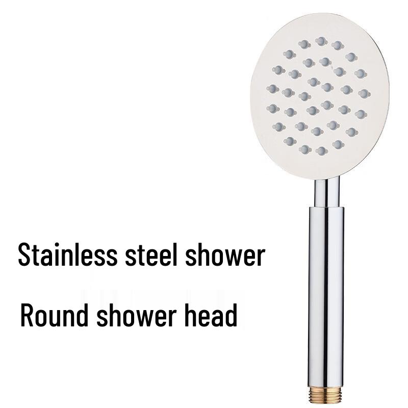 Beiyou Round Shower Head for Hot & Cold Faucets