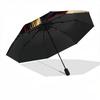 1pc Harry Potter Automatic Folding Umbrella - Compact 8-Rib Design, Durable Plastic & Iron, Perfect Gift for Friends & Family, Outdoor Umbrella, Fashi