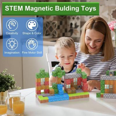 Forest Adventure Magnetic Building Blocks Set for Kids