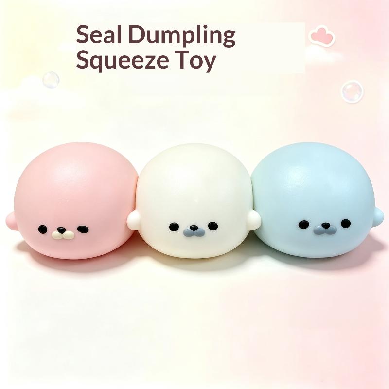 New Soft Seal Squeeze Toys Simulation Animal Small Sensory Fidget Toy Slow Rebound Creamy Texture Stress Relief Toy Gifts