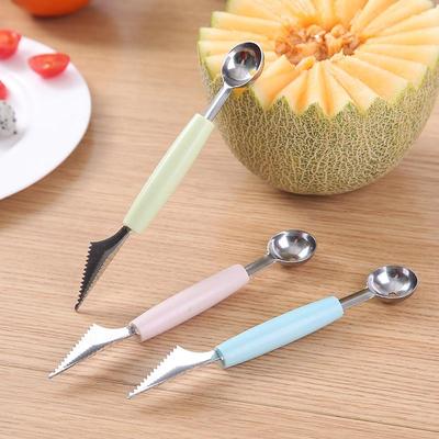 Stainless Steel Fruit Spoon Fruit Carving Knife Fruit Platter Tool