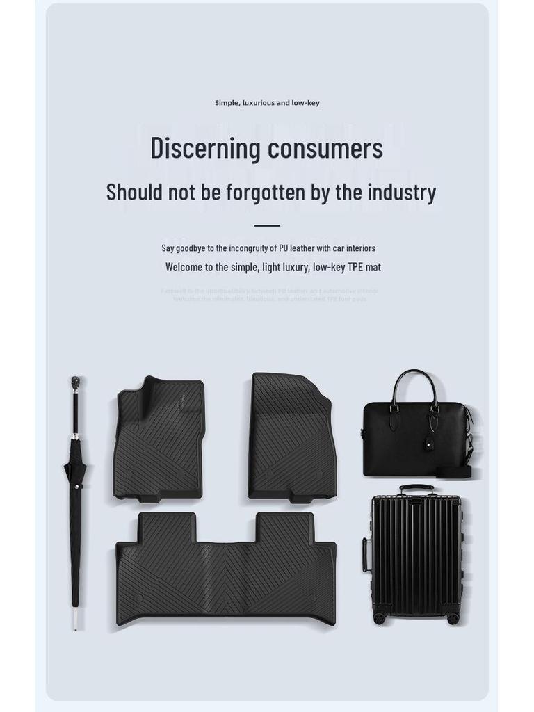 TPE Floor Mats & Waterproof Trunk Mat for 21-23 AION Y/ Y PLUS