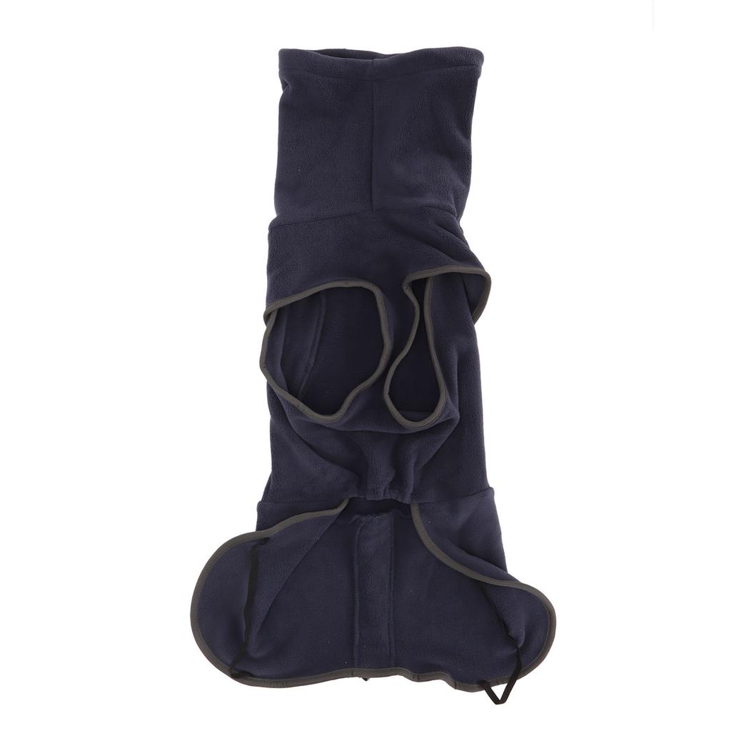 Hunde Winterjacke Warm Verdickend Hochelastisch Bequem Warmer Hundemantel für Kaltes Wetter Marineblau