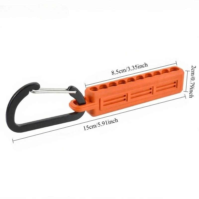 Screwdriver Bit Storage Organizer Screwdriver Bit Rack Plastic Drill Bits Storage Case Drill Bit Storage Clip Tool Accessories