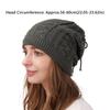 Soft Multifunction Snood Scarf Thick Knit Bonnet Turban Hat Vintage Beanies Cap Hat  Autumn Winter