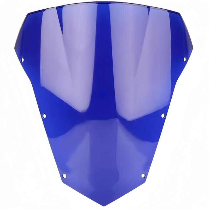Motorcycle windshield air deflector front windshield Flow Guide Plate Double Bubble for Yamaha FZ 6 FZ-6 FZ6 2003-2008