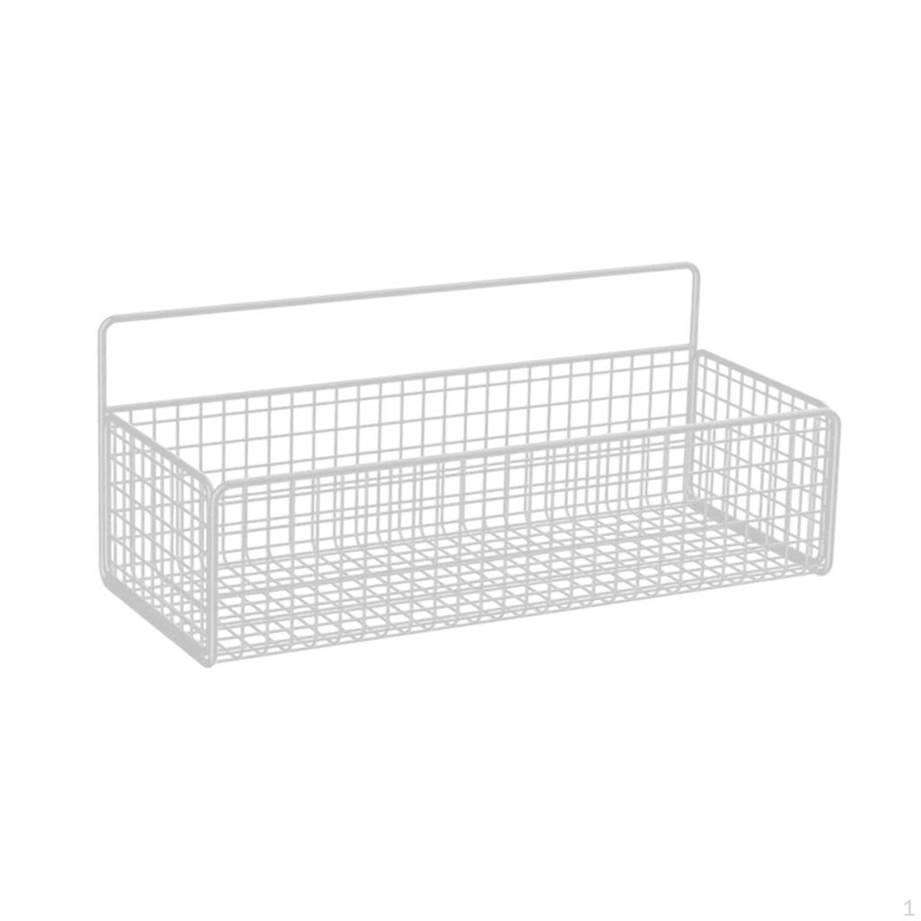 Hanging Kitchen Baskets over Cabinet Door Organizer Basket Storage Bathroom Wall