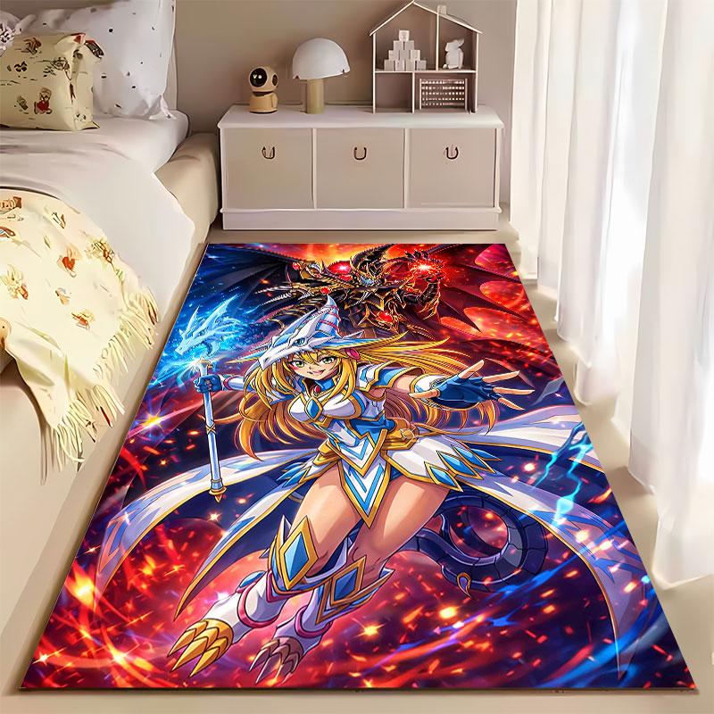 Dragon Warrior Fantasy Design Suitable As a Non-slip Mat for the Living Room or Bedroom Sofa