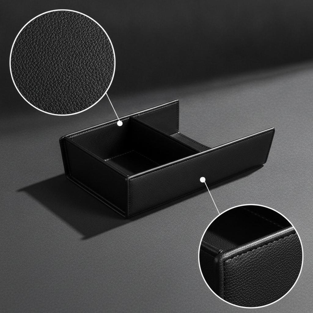 Vehicle Brand Minivan Lower Console Storage Box Compartmentalized