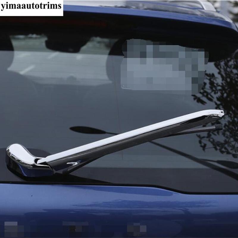 Rear Window Wiper Arm Decoration Protection Cover Trim For VOLVO XC60 2018 - 2024 ABS Chrome Accessories Exterior Refit Kit