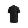 adidas T Shirts Men's Black Crew Neck Moderate Straight Fit FM3441