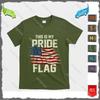 This Is My Pride Flag USA American 4th Of July Patriotic T-Shirt Unisex Unisex T-Shirt