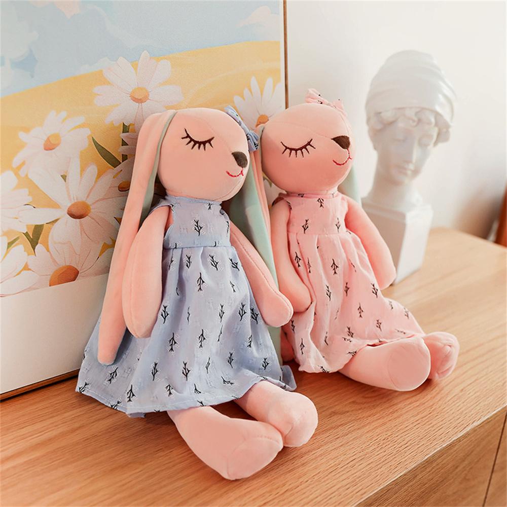 Adorable Cartoon Rabbit Plush Doll Soft Stuffed Toy Kid Hugging Pillow Gift