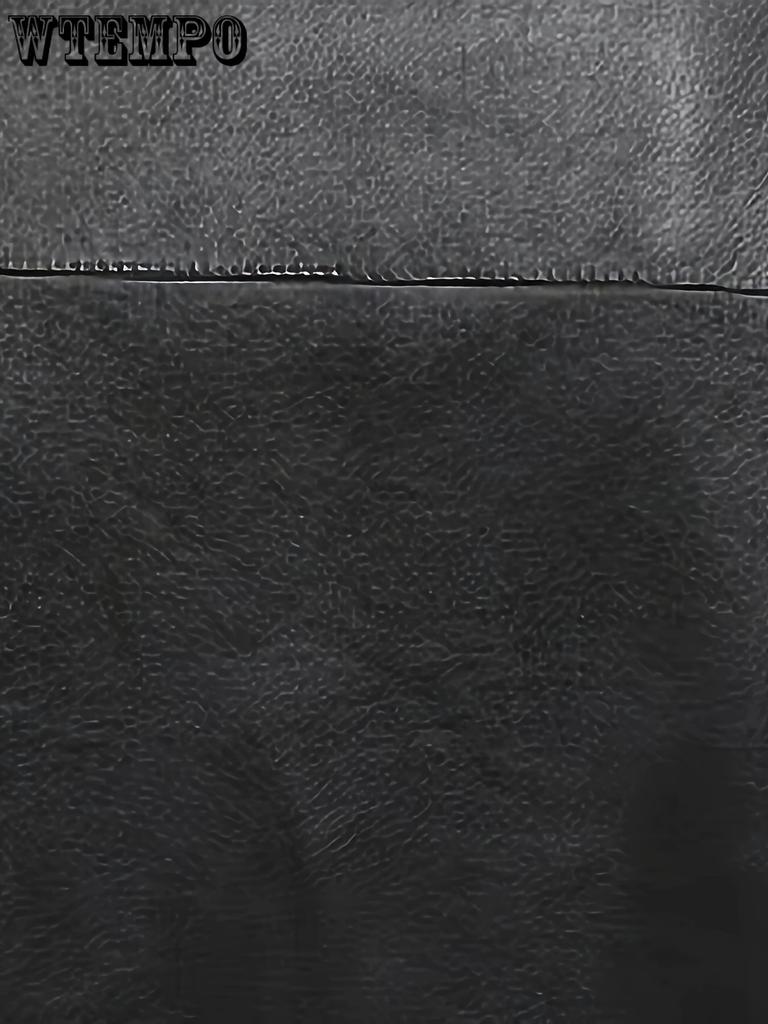 Jachetă din piele PU pentru bărbați de dimensiuni mari - Jachetă cool la modă - Piele PU elegantă și durabilă - pentru bărbați - Idee de cadou pentru băieți la modă