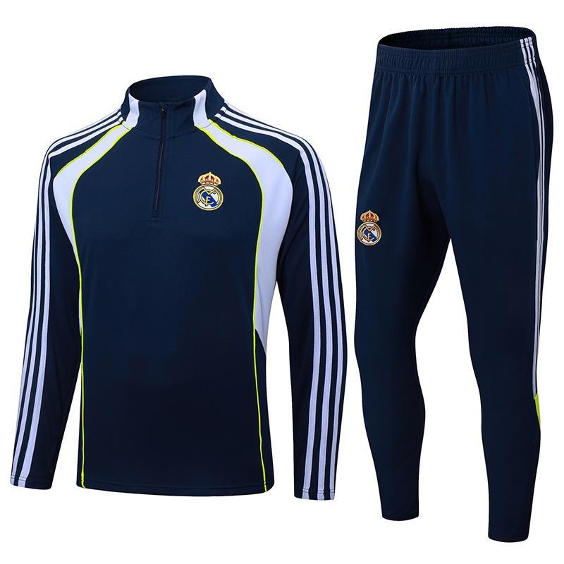 2526 Football Training Clothes Set Pre-Game Appearance Clothes Warm-Up Long-Sleeved Training Clothes Set