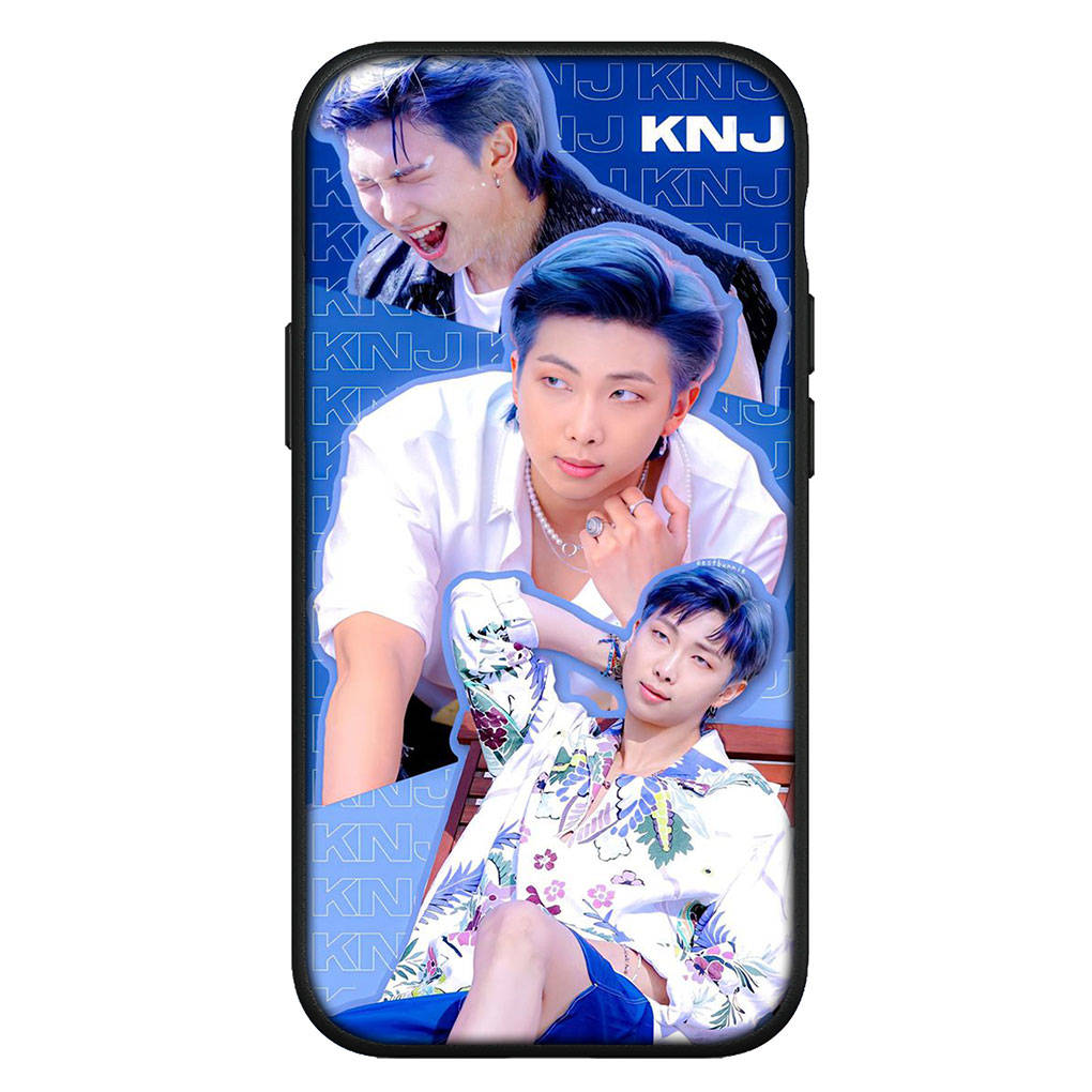 Kryt na iPhone 16 15 Xiaomi Redmi Note 14 13 12 11 Pro Max X 8 9 16e Samsung Galaxy S25 S24 S23 Moto 14C 13C OPPO Huawei Nam joon Kim RM pouzdro na telefon