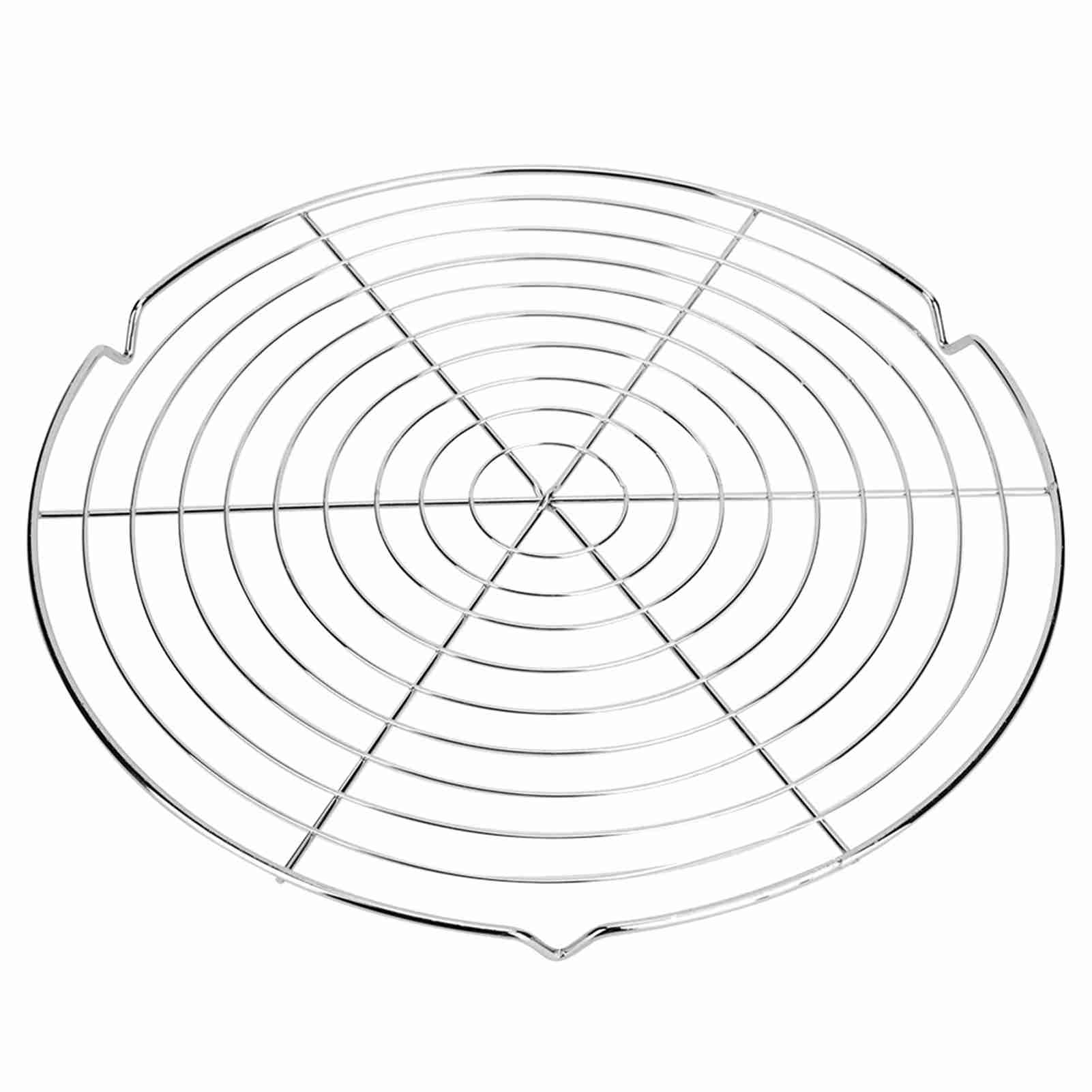 

Round Shape BBQ Wire Mesh Grill Net Barbecue Grilled Grid Rack Outdoor Camping Picnic Tool